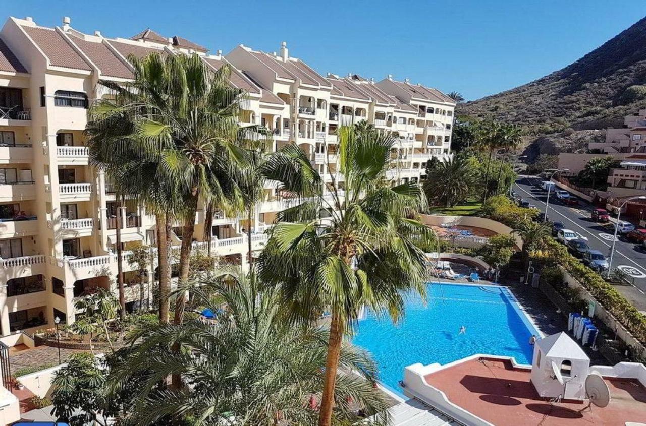 Studio Castle Harbour Vistas Piscina Apartment Los Cristianos  Bagian luar foto