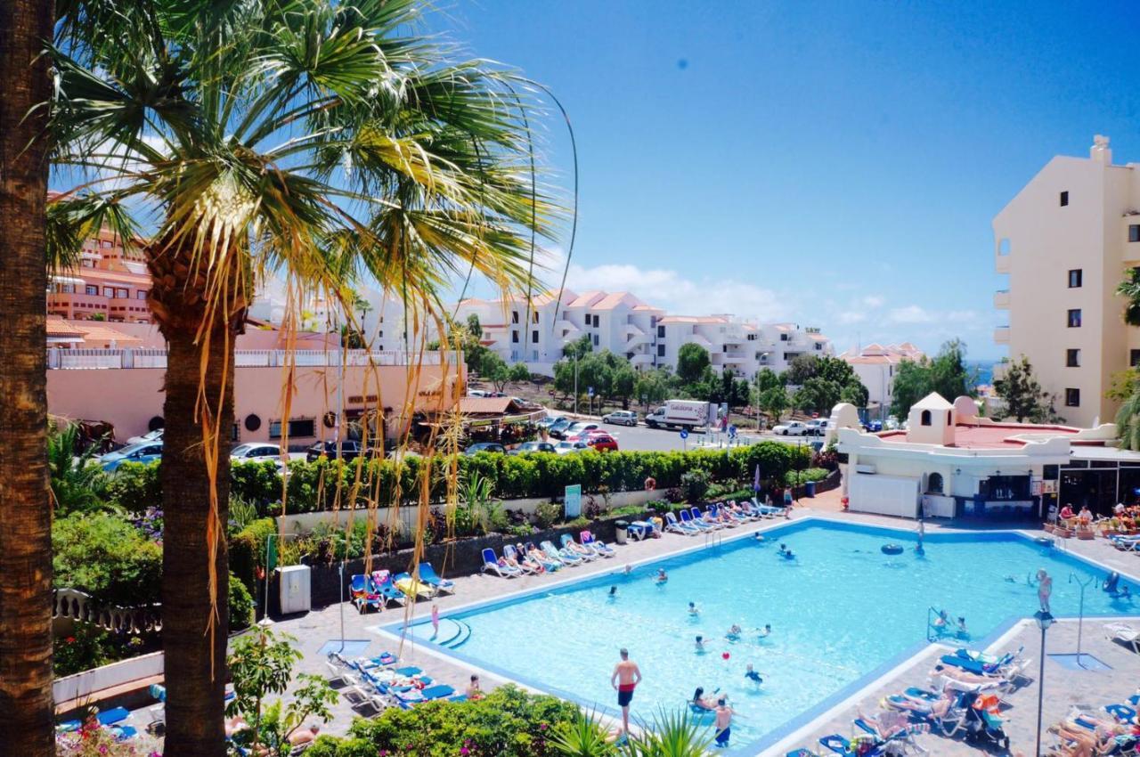 Studio Castle Harbour Vistas Piscina Apartment Los Cristianos  Bagian luar foto