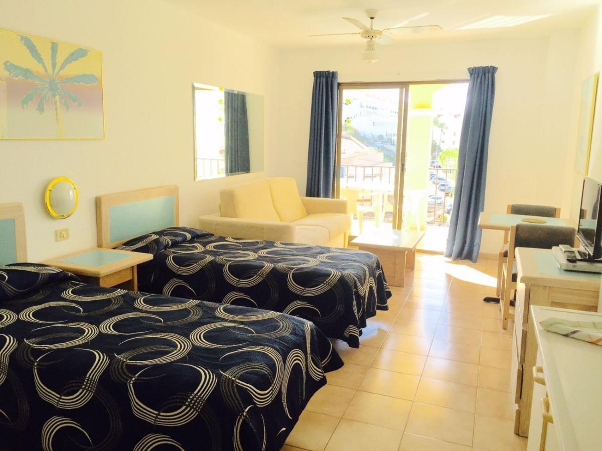 Studio Castle Harbour Vistas Piscina Apartment Los Cristianos  Bagian luar foto