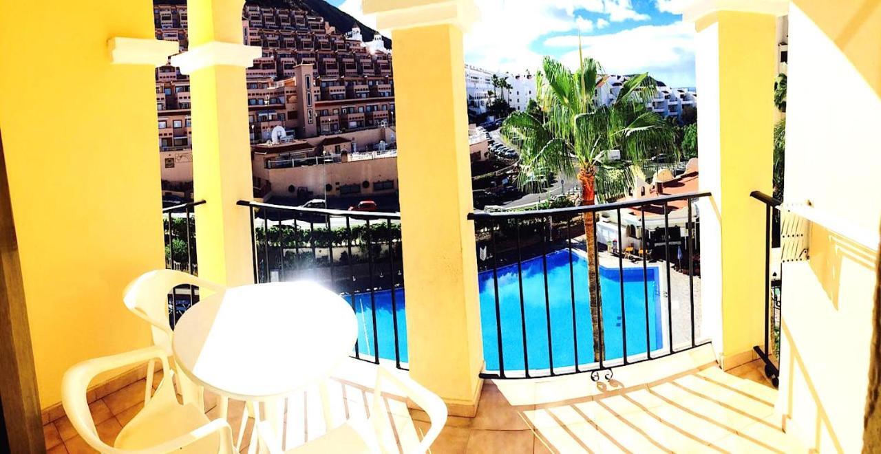 Studio Castle Harbour Vistas Piscina Apartment Los Cristianos  Bagian luar foto